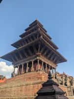 456) Nyatapola Tempel, Bhaktapur - Spaziergang, Kathmandu, Nepal