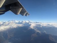460) Mount Everest Flug - Blick auf den Mount Everest - von Kathmandu, Nepal