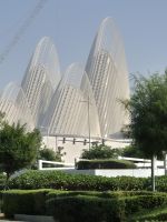 Nationalmuseum Abu Dhabi kurz vor Eröffnung