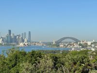 22. Tag: Tarona Zoo in Sydney – Blick zum Opernhaus und zur Harbour Bridge