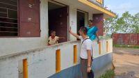 Am Eingang der Schulküche