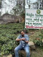Fahrt von Ooty in die Berge Teeplantage