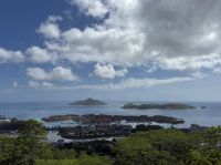 Aussichtspunkt Le Misere, Blick auf St. Anne Marine Park