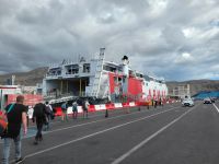 Fähre von Los Christianos/Teneriffa nach San Sebastian de La Gomera/Kanaren
