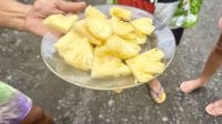 Frische Ananas, Jeeptour, Tahiti 