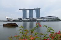 zu Beginn besuchen wir die Dachterrasse des Hotels 