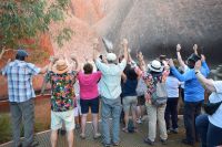 Begeisterung der Gruppe