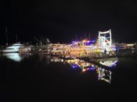 Abendstimmung am Hafen in Cairns