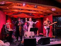 Stockholm. Skansen Musik zum Tanz