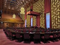 Stockholm. Plenarsaal im Stadshuset