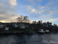 Stockholm. Bootsfahrt nach Vaxholm