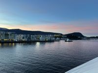 morgens an Bord der MS Polarlyst