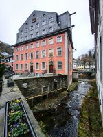 Berühmtes Rotes Haus in Monschau