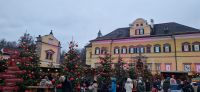 Weihn_Salzbg.: Schloß Hellbrunn - Innenhof + Weihnachtskalender
