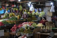 Obst- und Gemüsemarkt in Surabaya - Indonesien