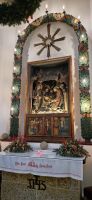 Weihn_Salzbg.: Oberndorf - Stille-Nacht-Kapelle - Altar