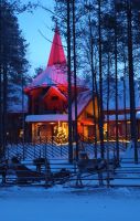 Weihnachtsdorf Rovaniemi 