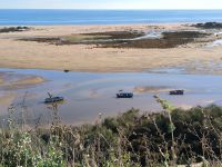 Sandinsel bei Casela Velha