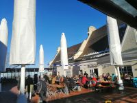 Der Biergarten vom Kloster Andechs