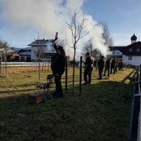 Die Happinger Böllerschützen