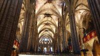 Kathedrale von Barcelona. Silvester in Barcelona (Petit).