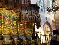 Kathedrale von Barcelona. Silvester in Barcelona (Petit).