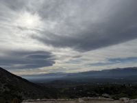 Aussicht von der Ruine Mykene