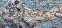 82 Kunst aus Müll aus dem Meer