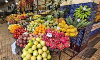 100 Früchte in der Markthalle