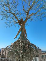 Kunstwerk in Cisternino 