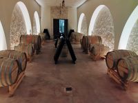 Besuch des Weinkellers