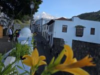 Blick auf den Teide in Icod de los Vinos, Teneriffa
