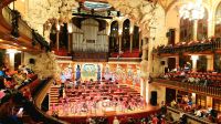 Neujahrskonzert im Palau de la Música. Silvester in Barcelona (Petit).