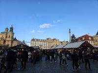 Prag, Weihnachtsmarkt auf dem Altstädter Ring