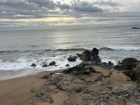 Eine Promenade führte uns am Meer entlang 