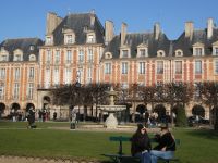 Place des Vosges im Marais-Viertel