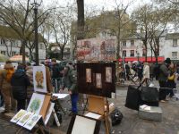 Place du Tertre und die Maler am Monmartre