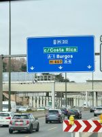 Auf dem Weg nach Costa Rica in Madrid