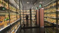 die größte Whisky-Sammlung in der Scotch Whisky Experience