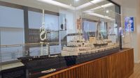 Modell der Royal Yacht Britannia