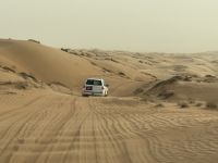 Fahrt durch die „Wahiba Sands“ Sandwüste
