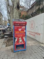 Automaten für Katzenfutter Istanbul - Türkei