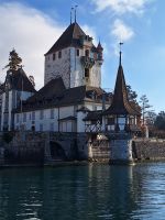 085 Silvester Berner Oberland - Schifffahrt über den Thunersee nach Interlaken - Schloss Oberhofen
