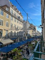 Rua Augusta mit Triumphbogen