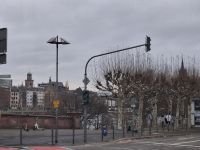 Blick von der Untermainbrücke auf die andere Stadtseite