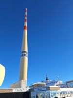Der markante Turm auf dem Säntis