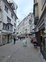 Blick in die belebten Gassen