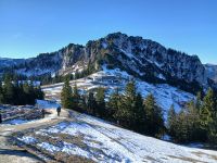 Blick auf die Bergstation