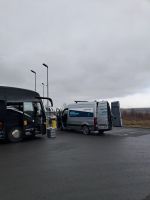 Hinfahrt mit Hindernis