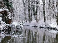 24 verschneite Kanäle